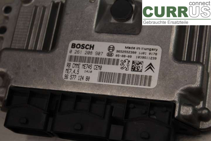 CITROEN C2 Engine Control Unit (ECU) 9657712480 1,6i/NFS