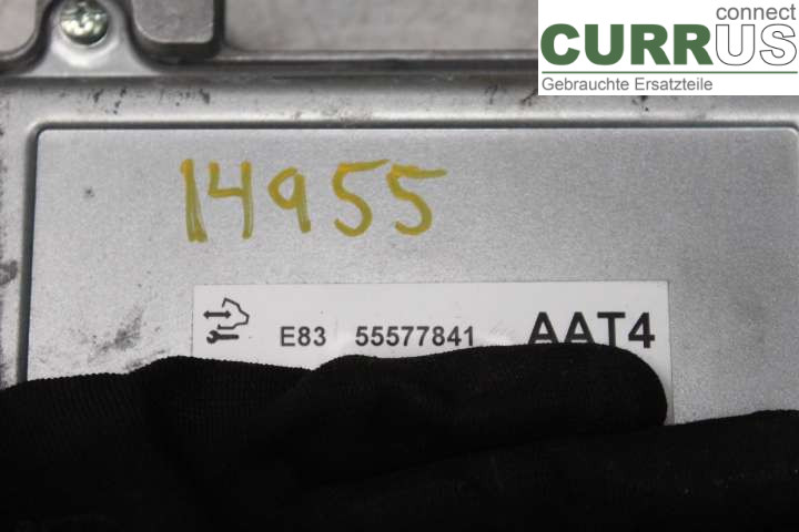 OPEL CORSA D  07-14 Engine Control Unit (ECU) 55577841 1,4i/A14XER