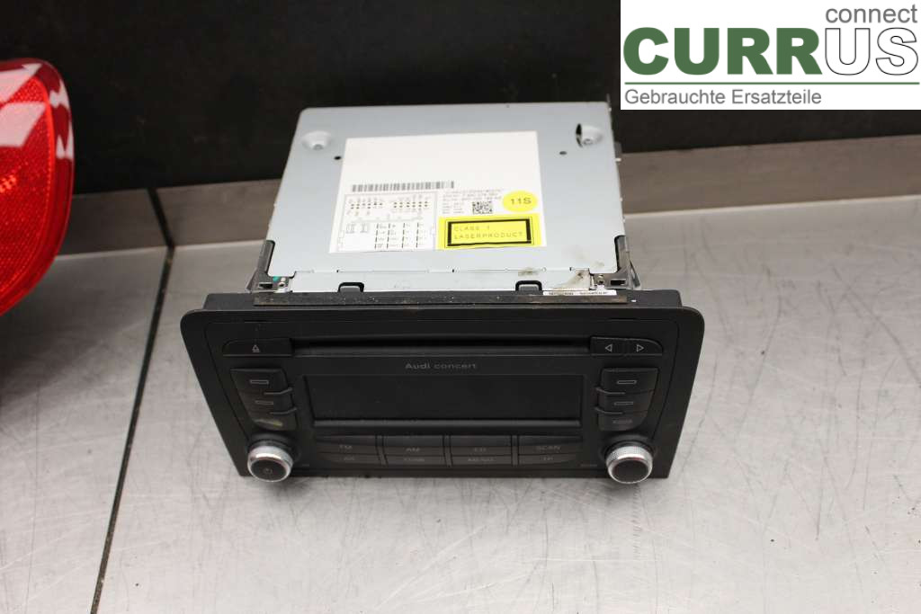 AUDI A3/S3   05-13 Radio CD / Multimedia panel 8P0035186AB 1,6TDi/CAYC
