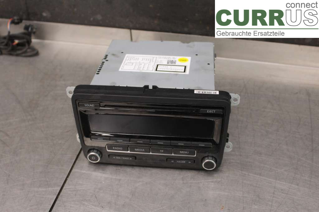 VW GOLF PLUS/CROSS GOLF 04-14 Radio CD /Multimediapanel 5M0035186J 1,4TSi/CAXA