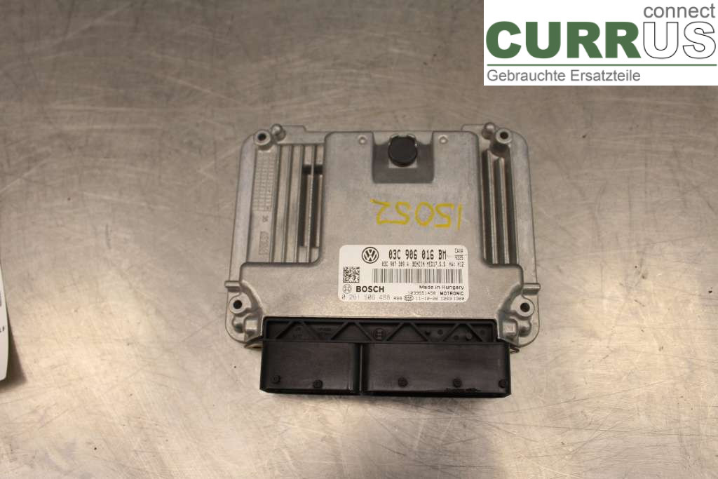 VW GOLF PLUS/CROSS GOLF 04-14 Motorens styreenhed (ECU) 03C906016BM 1,4TSi/CAXA