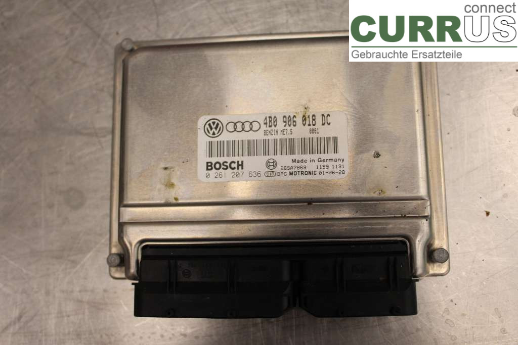 VW PASSAT      01-05 Sterownik silnika (ECU) 4B0906018DC 1,8T/AWT