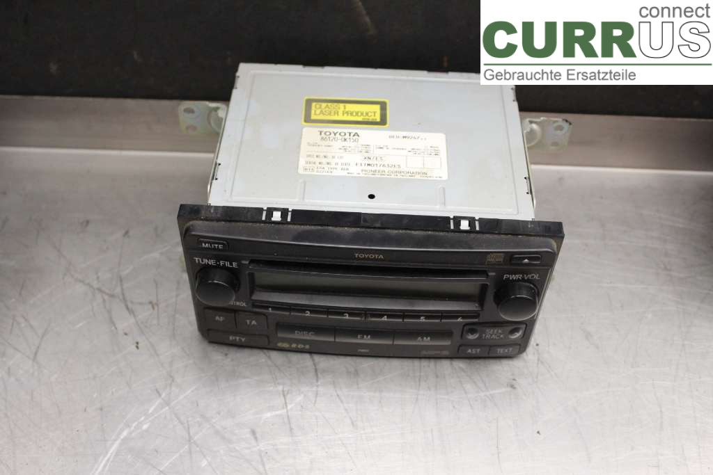 TOYOTA HILUX 05-16 Radio CD / Multimedia panel 861200K150 2.5D4D/2KDFTV