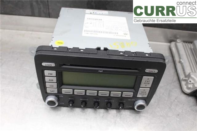VW GOLF V      04-09 Radio CD / Multimedia panel 1K0035180L 2,0i/BPY