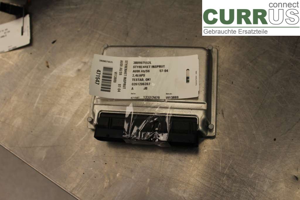 AUDI A6/S6     97-05 Engine Control Unit (ECU) 3B0907552L 2,4i/APS