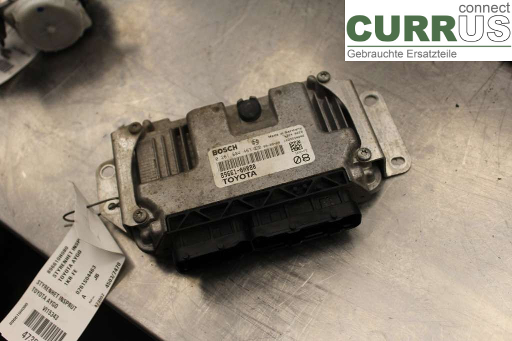 TOYOTA AYGO 06-14 Unité de contrôle moteur (ECU) 896610H080 1KR-FE
