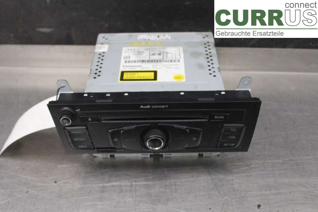 AUDI A4/S4 08-11 Radio CD / Multimedia panel 8T1035186P 2.0TFSi/CDNB