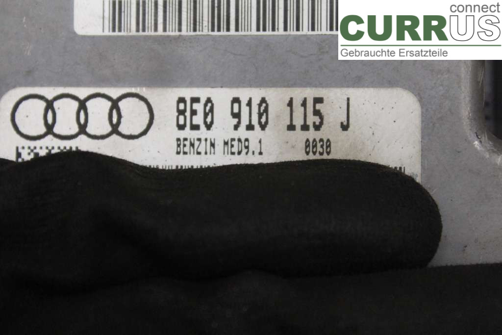 AUDI A4/S4  05-07 Engine Control Unit (ECU) 8E0910115J 2,0T/BGB