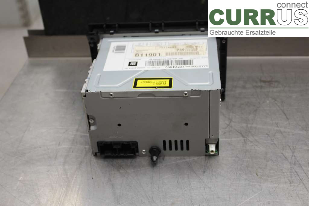 SAAB 9-3 VER 2 Radio CD / Multimedia panel 12774897 1.8i/Z18XE