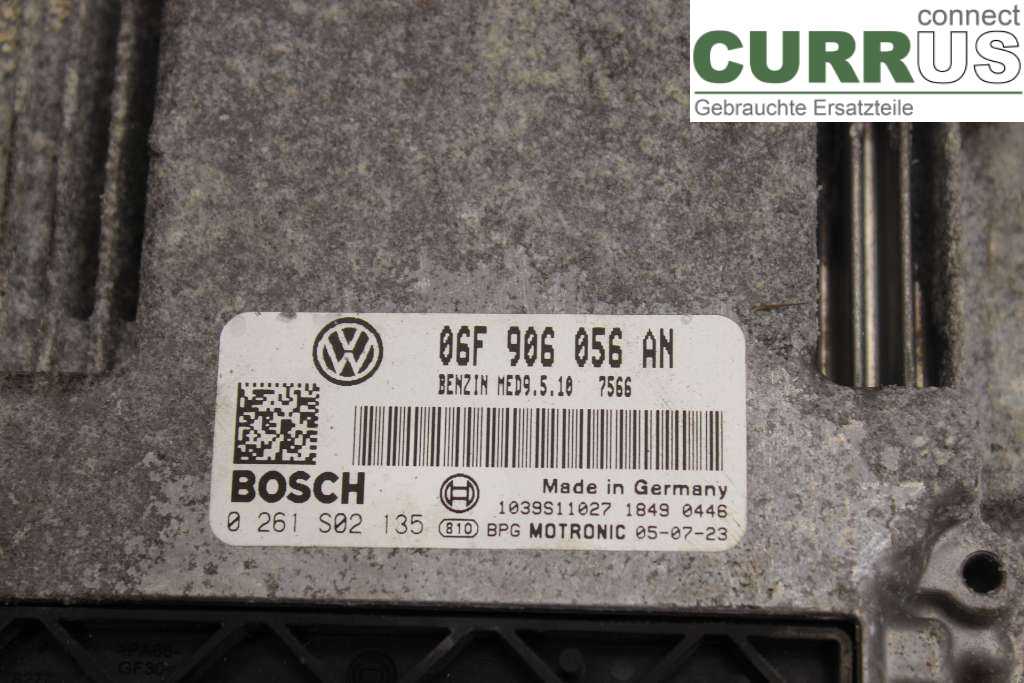 VW PASSAT      05-10 Motorsteuergerät (ECU) 06F906056AN 2.0FSi/BLR