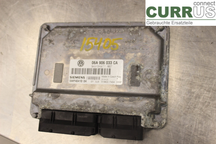 VW GOLF V      04-09 Engine Control Unit (ECU) 06A906033CA 1,6i/BGU