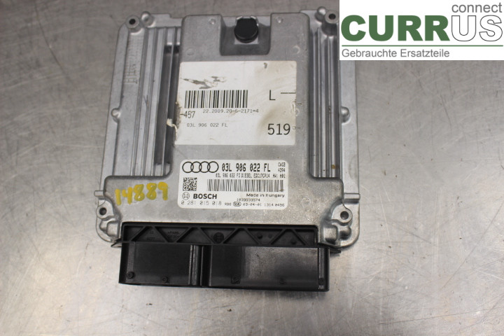 AUDI A6/S6     05-11 Motorsteuergerät (ECU) 03L906022FL 2,0TDi/CAGB