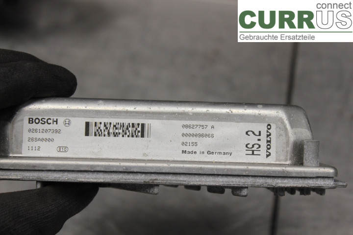 VOLVO V70      00-04 Sterownik silnika (ECU) 0261207392 2,4T/B5244T3