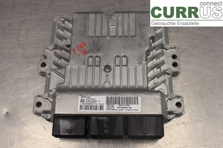 PEUGEOT 207 Engine Control Unit (ECU) 9666681180 