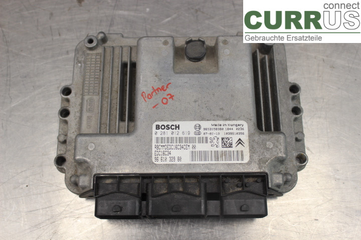 PEUGEOT PARTNER   03-08 Engine Control Unit (ECU) 9661032980 