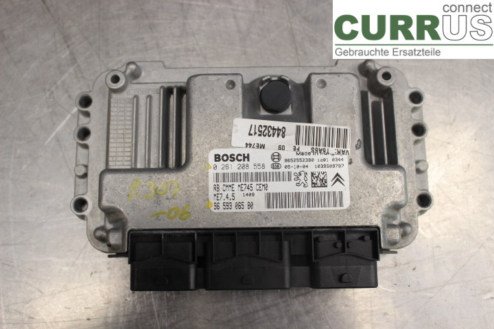 PEUGEOT 307     05-08 Motorens styreenhed (ECU) 9659306580 