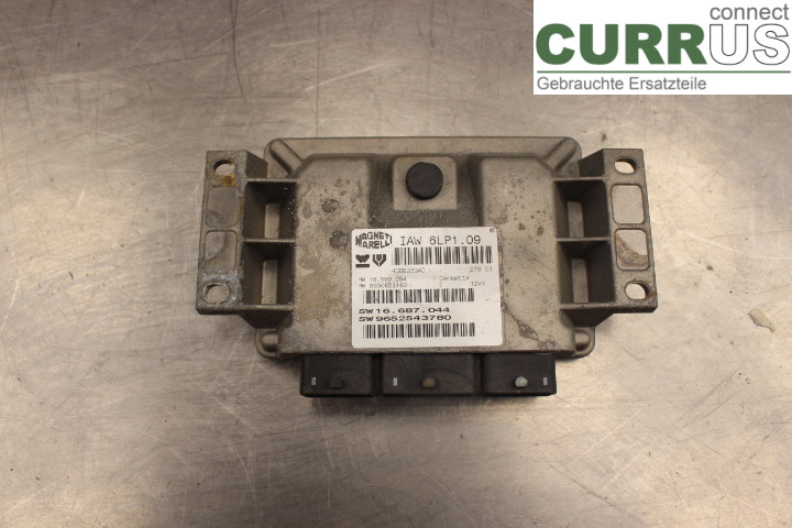 PEUGEOT 206  98-09 Engine Control Unit (ECU) 9650623180 