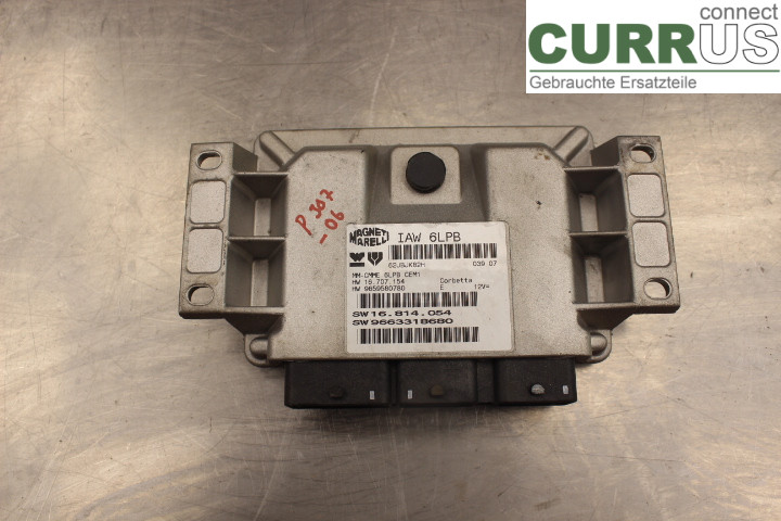 PEUGEOT 307     05-08 Motorsteuergerät (ECU) 9659580780 
