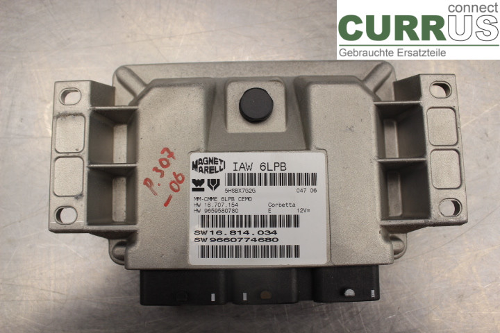 PEUGEOT 307     05-08 Motorsteuergerät (ECU) 9659580780 