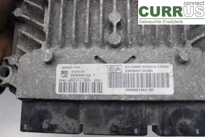 CITROEN JUMPY    -07 Unité de contrôle moteur (ECU) 9665100380 