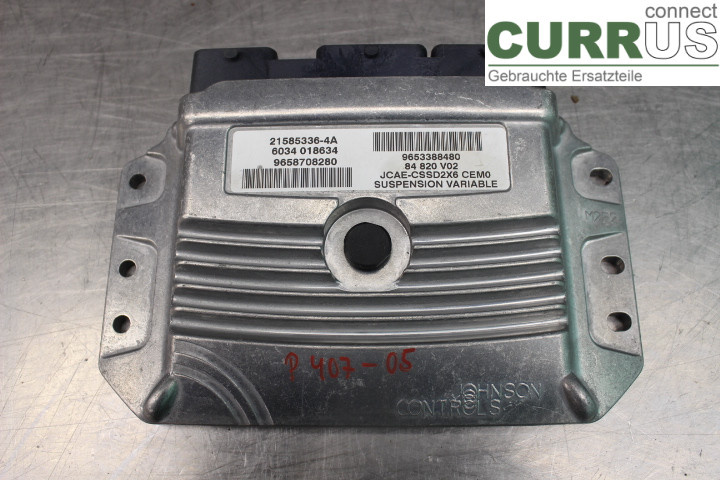 PEUGEOT 407 Engine Control Unit (ECU) 9653388480 