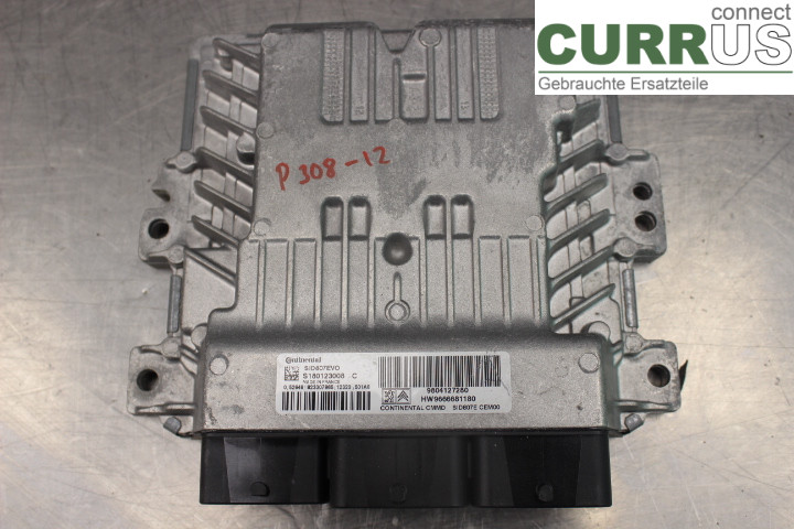 PEUGEOT 308 08-13 Engine Control Unit (ECU) 9604127280 