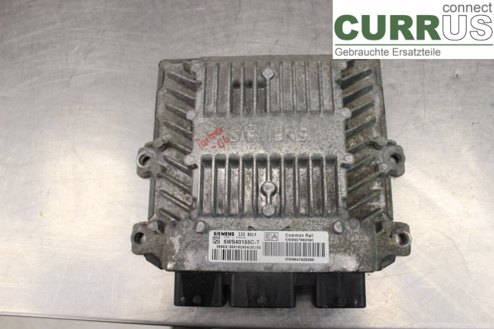 PEUGEOT PARTNER   03-08 Engine Control Unit (ECU) 9657662380 
