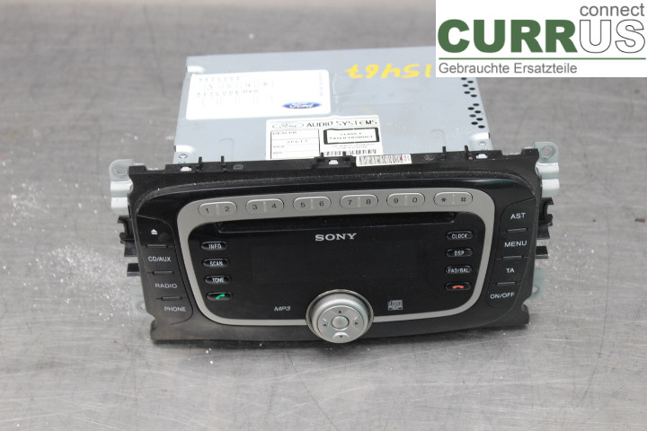 FORD MONDEO     07-15 Radio CD /Multimediapanel 7S7T18C939AF 2,0TDCi/QXBA