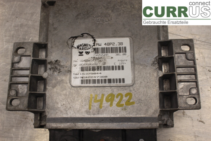 PEUGEOT 206  98-09 Engine Control Unit (ECU) 9642247380 2,0i/RFN