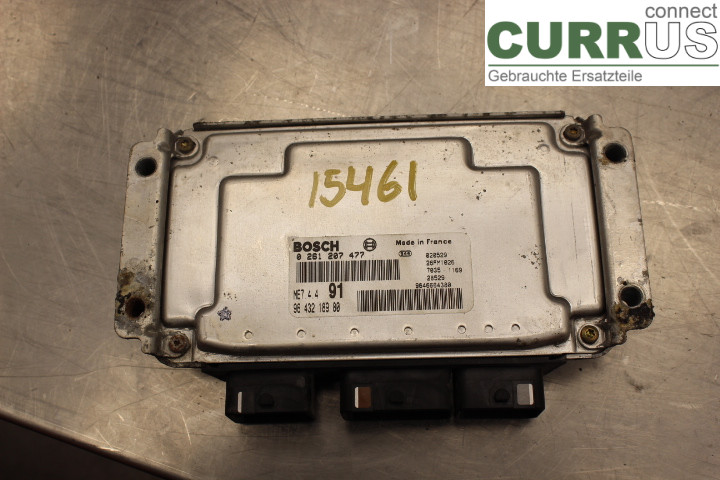 PEUGEOT 206  98-09 Engine Control Unit (ECU) 9643218980 1,6i/NFU