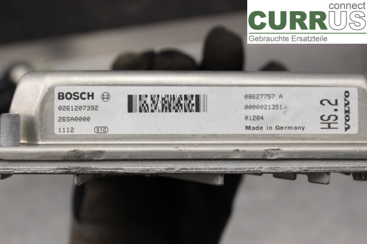 VOLVO V70      00-04 Sterownik silnika (ECU) 08627757 2.3T/B5234T3