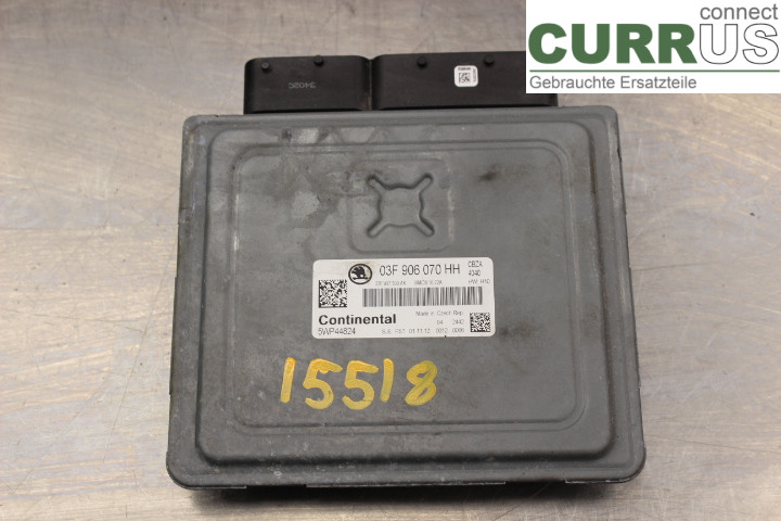 SKODA FABIA         07-14 Engine Control Unit (ECU) 03F906070HH 1,2TSi/CBZA