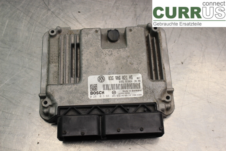 VW CADDY      04-10 Unité de contrôle moteur (ECU) 03G906021HS 1.9TDi/BLS
