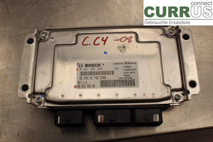 CITROEN C4 I   05-10 Motorsteuergerät (ECU) 9664389280 