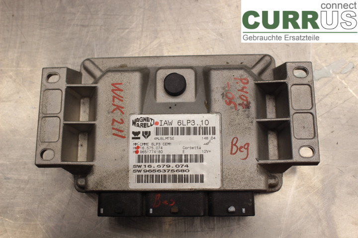 PEUGEOT 407 Engine Control Unit (ECU) 16575074 