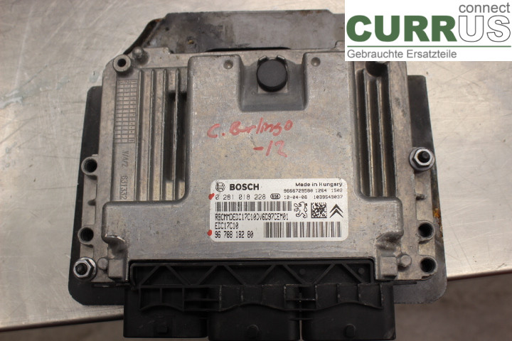 CITROEN BERLINGO  08-18 Engine Control Unit (ECU) 9678818280 