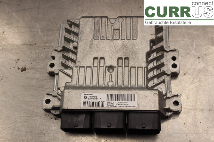 PEUGEOT 308 08-13 Engine Control Unit (ECU) 9678628780 1,6HDi/9HR