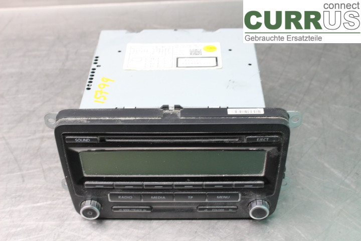 VW CADDY      04-10 Radio CD / Multimedia panel 1K0035186AA 1,9TDi/BSU