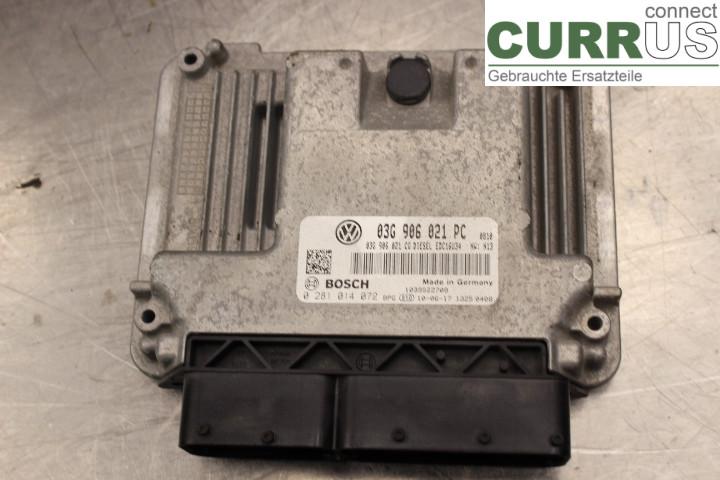 VW CADDY      04-10 Engine Control Unit (ECU) 03G906021PC 1,9TDi/BSU
