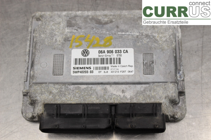 VW GOLF V      04-09 Engine Control Unit (ECU) 06A906033CA 1,6i/BGU