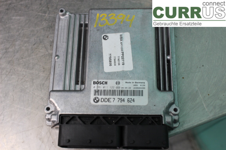 BMW 3 E46 98-05 Engine Control Unit (ECU) DDE7794624 2,0TD/M47-TUD20