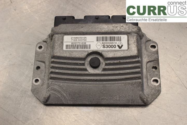 RENAULT MÉGANE II  06-08 Engine Control Unit (ECU) 8200509516 1,6i/K4M812