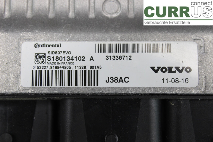 VOLVO V70      08-13 Engine Control Unit (ECU) 31336712 1.6D2/D4162T