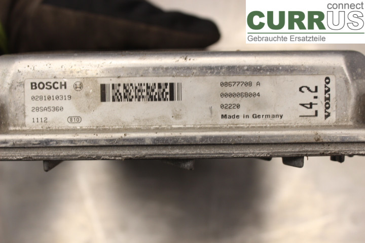 VOLVO V70      00-04 Engine Control Unit (ECU) 08677708A 2.4D5/D5244T
