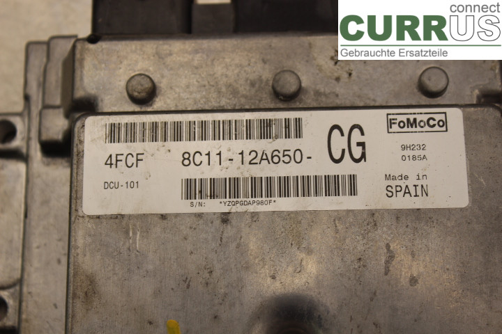 FORD TRANSIT 06-13 Engine Control Unit (ECU) 8C1112A650CG 2.2TDCi/SRFA