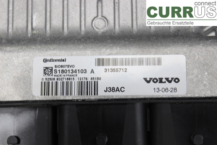 VOLVO V60  14-18 Engine Control Unit (ECU) 31355712 1.6D2/D4162T
