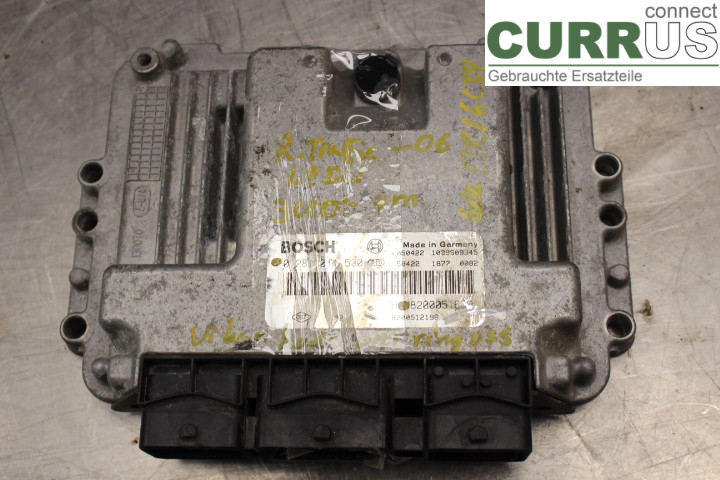 RENAULT TRAFIC   02-14 Motorens styreenhed (ECU) 8200051609 