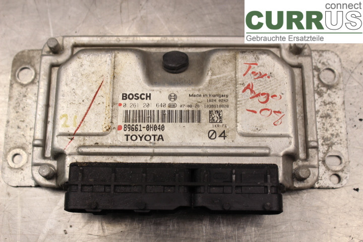 TOYOTA AYGO 06-14 Unité de contrôle moteur (ECU) 896610H040