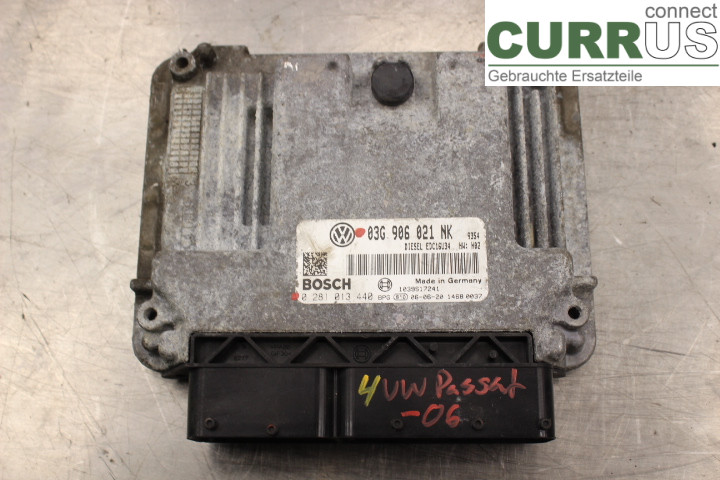 VW PASSAT      05-10 Motorsteuergerät (ECU) 03G906021NK 
