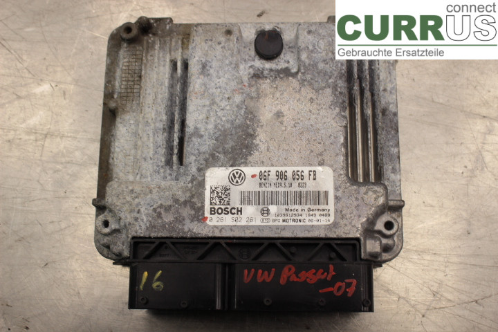 VW PASSAT      05-10 Motorsteuergerät (ECU) 06F906056FB 